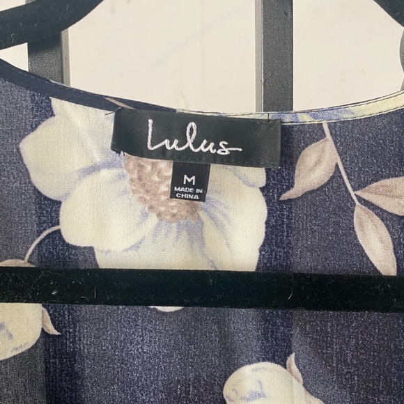 Lulus hi low wrap dress - Picture 2 of 4